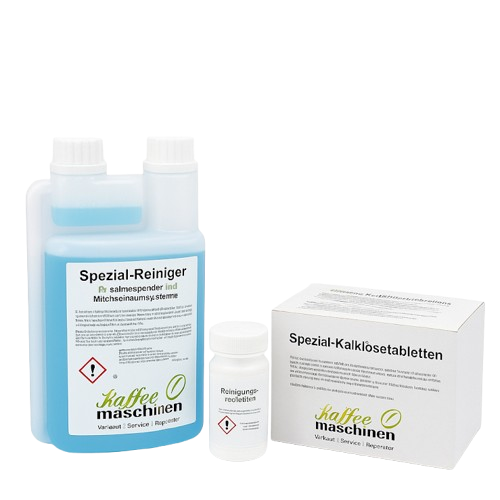 Reinigungsset für Jura Siemens DeLonghi Kaffeevollautomat Entkalker Tabs Milch