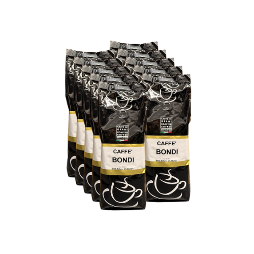 10x 1 Kg Kaffee Bondi Espresso Bohnen Italienischer Röstkaffee Ganze Bohnen Aromat