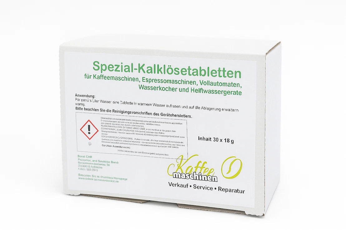 Entkalkungstabletten 30x15g für Jura Siemens DeLonghi Krups Melitta Philips